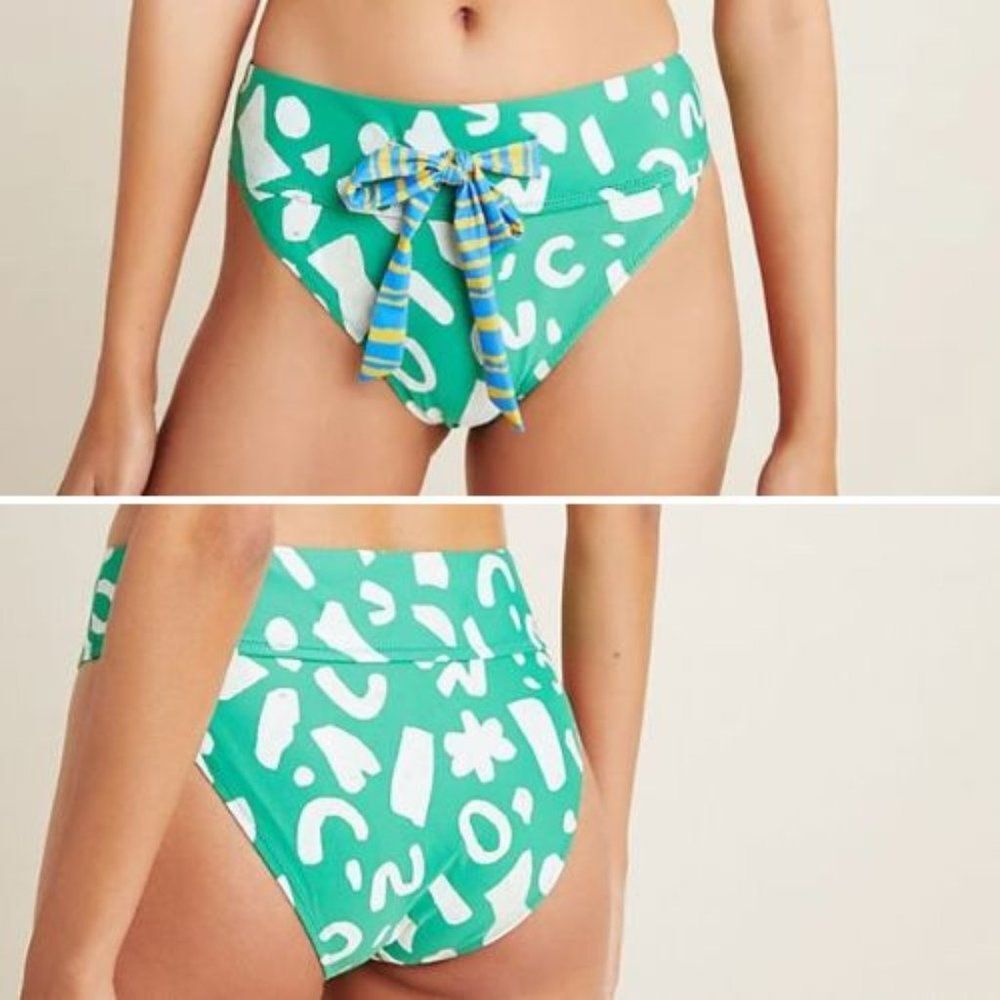 NWT Anthropologie Alja Horvat Zaliv Bikini Bottoms | XL